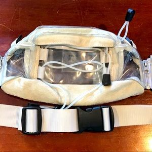 NSS Magazine x nana-nana PVC Suede Waist Bag